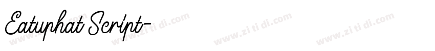 Eatuphat Script字体转换 Eatuphat Script字体转换